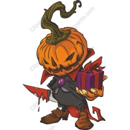 Mischievous Pumpkin Head