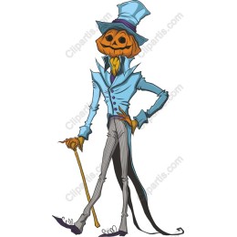 Dapper Pumpkin Character