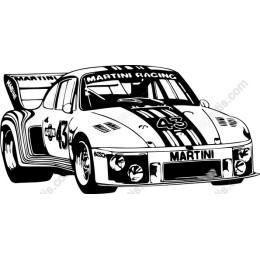 Martini Racing Car