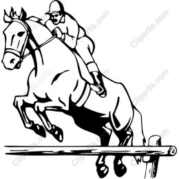 Equestrian Jumping Horse