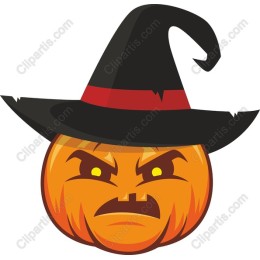 Fierce Pumpkin Witch