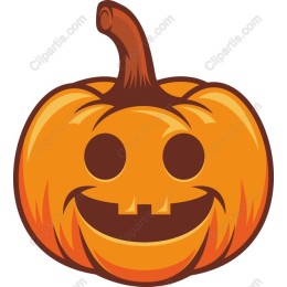 Cheerful Smiling Pumpkin