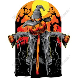 Scarecrow Pumpkin Halloween