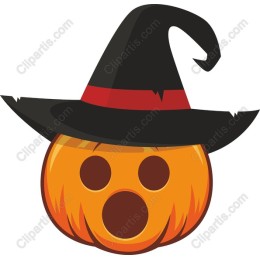 Whimsical Halloween Jack-o'-Lantern