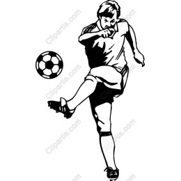 Dynamic Youth Soccer Player