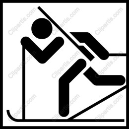Energetic Skier