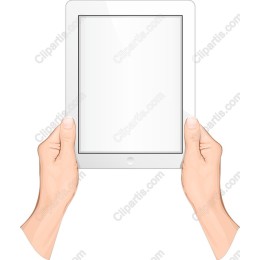 Hands Holding Tablet