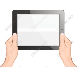 Tablet in Hands