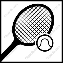 Tennis Racket and Ball
