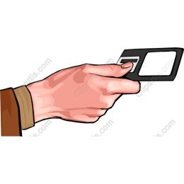 Hand Holding Card