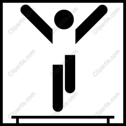 Victory Pose Abstract