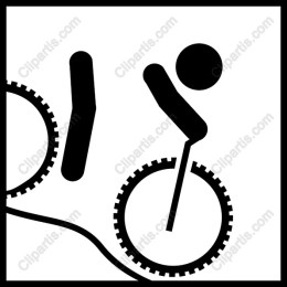 Minimalist Bicycle Rider