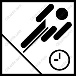 Dynamic Runner with Clock Icon