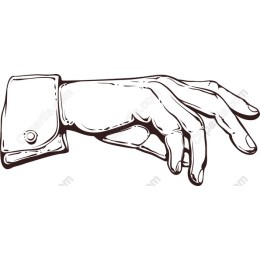 Elegant Vintage Hand