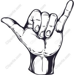 Shaka Hand Gesture