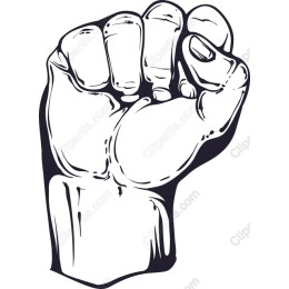 Empowering Raised Fist