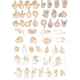 Hand Gesture Bundle: