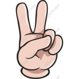 Peace Sign Hand