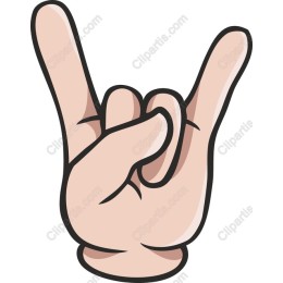 Rock On Hand Sign