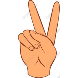 Peace Hand Gesture