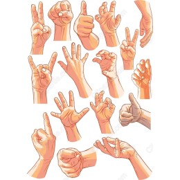 Expressive Hand Gesture Bundle