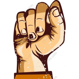 Empowering Raised Fist