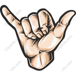 Shaka Hand Gesture