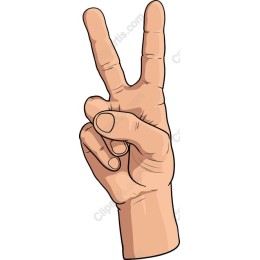 Peace Sign Hand