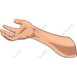 Extended Hand