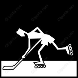 Roller Hockey Player