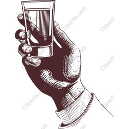 Hand Holding Glass