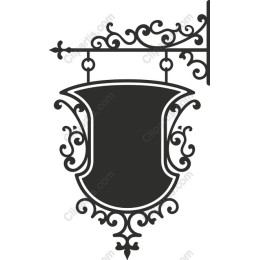 Ornate Hanging Sign