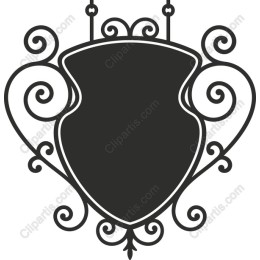 Ornate Vintage Shield