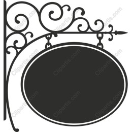 Vintage Hanging Sign