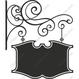 Vintage Decorative Hanging Sign
