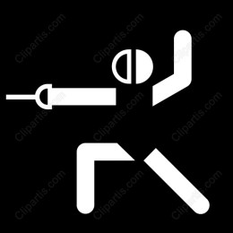 Minimalist Fencing Action