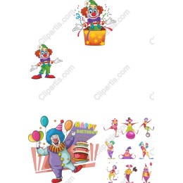 Joyful Clown Celebration Set