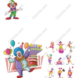 Vibrant Clown Collection