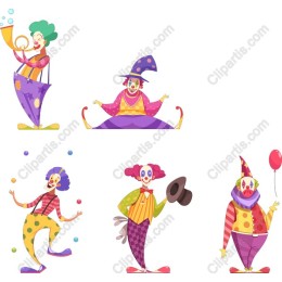 Joyful Clowns Pack