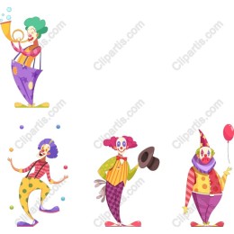 Cheerful Clown Collection