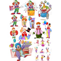 Clown Set - Whimsical