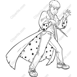 Magical Wizard Boy