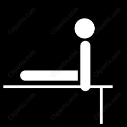 Minimalist Seated Human Figure