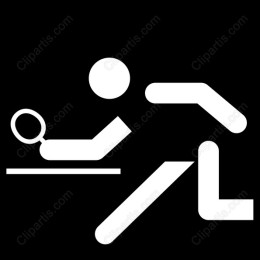 Dynamic Table Tennis Action
