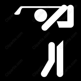 Minimalist Golf Player