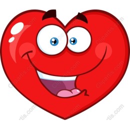 Smiling Heart Character