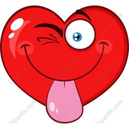 Whimsical Heart Clipart in and
