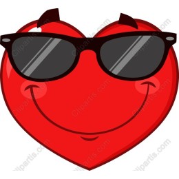 Cool Heart Emoji