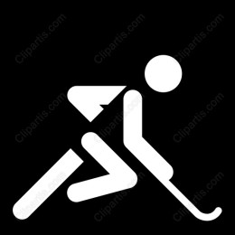 Dynamic Field Hockey Player
