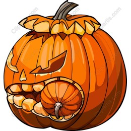 Playful Halloween Pumpkin